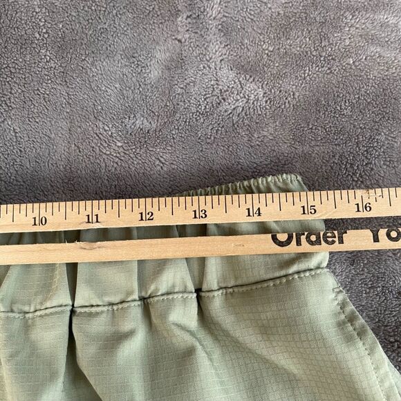 Columbia Shorts Womens Medium Sage Green Pull-on Ripstop 5" Inseam - Picture 5 of 13